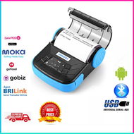 COD Cepat GOOJPRT Mini Portable Bluetooth Thermal Receipt Printer Super Cepat Hasil Printer Terang 8