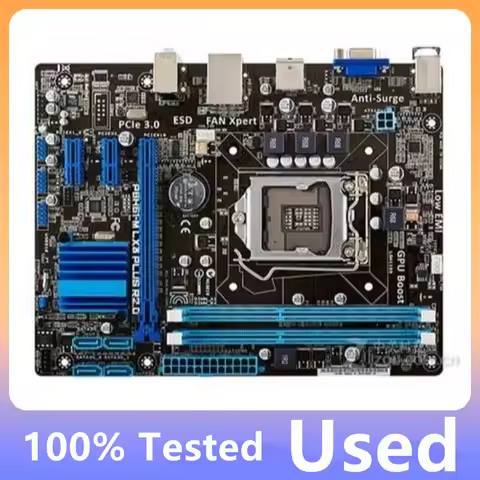 P8h61-m Lx3 Plus R2.0 Motherboard H61 Slot Lga 1155 I Ddr3 Uatx Desktop Board 100% Original Testing