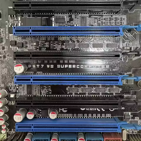 1366-pin X58 Motherboard With 7 PCI-E Interfaces P6T7 WS Computer