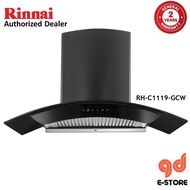 Rinnai RH-C1119-GCW 90cm 1200m³/hr Chimney Hood RHC1119GCW