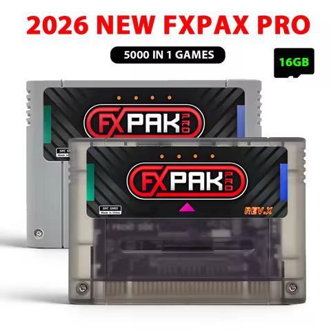 New FXPAK Pro SFC/SNES Game Cartridge SD2 Rev.Z Version 5000 in 1 FlashCard for Super Famicom JP/EU/