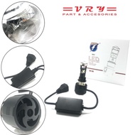 Lampu LED RTD Proyektor Mini M8 H4 H6