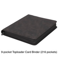 4/9-Pocket Toploader Zip Binder (Pokémon/Panini)