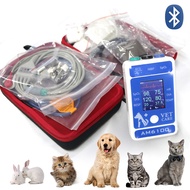 Vet Bluetooth Hanheld Monitors NIBP Blood Pressure ECG SPO2 Temp Pluse Probe ARM Circufere Monitors 