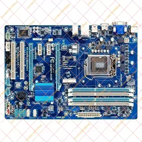 for Gigabyte Z77 Motherboard LGA 1155 | GA-Z77P-D3 / DS3H / D3H Mainboard, Compatible with E3-1230 V