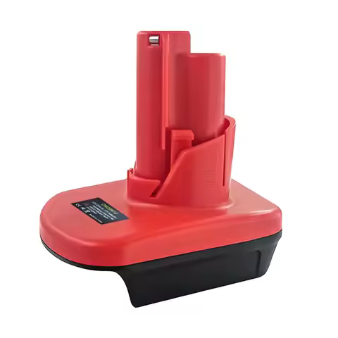 ABKY-DM20M12 Battery Adapter for Dewalt 20V for Milwaukee 18V M18 Battery Convert to for Milwaukee 1