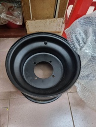 ATV 10 inch rim besi belakang 4x110 black