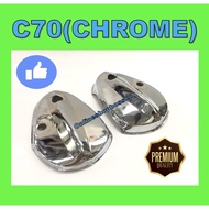C70 FRONT FORK ARM COVER CHROME C70 FRONT FORK CAP CP C70 FORK ARM COVER CAP CHROME C70 CHROME CP KR