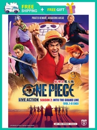 ONE PIECE LIVE ACTION (SEASON 2) : INTO THE GRAND LINE 航海王真人版 ( JAPANESE TV SERIES DVD : 2026 )