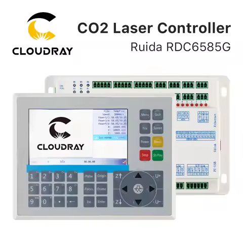Cloudray Ruida RDC6585G Laser Controller 8 Axes Motion Control for Co2 Laser Engraving and Cutting M