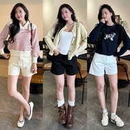 [TEARED STORE] Vietnamese Shorts - Plain - Big Belt - Hybrid 3