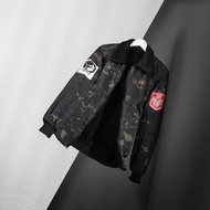 JAKAET CAMO SHERVA AUTENTIC JAKET GELEMBUNG JAKET TARTAN HOOD JAKET BOMBER BGSR JAKET VARSITY BOMBE