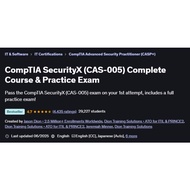 CompTIA SecurityX (CAS-005) Complete Course & Practice Exam
