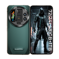 Oukitel WP200 PRO 5G โทรศัพท์มือถือในตัวชุดหูฟังไร้สาย24GB (รองรับได้ถึง72G)+ 1TB 8800MAh 45W Fast C