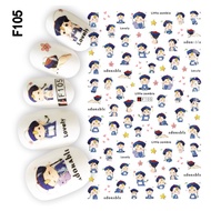 NAIL STICKER CARTOON DECORATIVE 0YE794-18