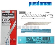 Nt Cutter Spare Blade BD-100 (5pcs/pkt)