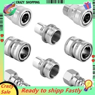 Pressure Washer Quick Connect Kit,Swivel M22 14mm to 3/8in Quick Connect,3/4in to Quick Release,for 