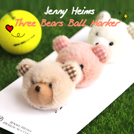 [🚚จัดส่งไว] Jenny Heims Three Bear Golf Ball Marker