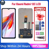 Original LCD Compatible For Xiaomi Redmi 12C/Poco C55 LCD Screen Display Touch Screen Digitizer Asse
