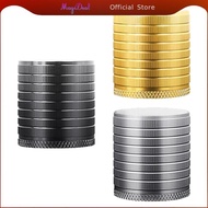 MagiDeal 4x Furniture Risers Aluminum Alloy Round 4.3cm to 7.5cm Height Adjustable Feet