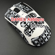 Mouse Skin DAREU A950pro 4K Wireless Gaming Mouse Anti-Slip Stickers Esports HyperSpeed Side Grips P