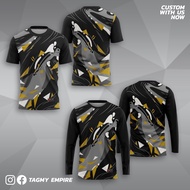 BAJU JERSI TSHIRT SUBLIMATION MUSLIMAH / KOLAR / LENGAN PENDEK / LENGAN PANJANG JERSEY TEAM SPORT ( OH01 )