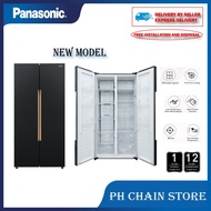 PANASONIC 570L SIDE-BY-SIDE INVERTER REFRIGERATOR | NR-S621BB-MY NEW MODEL
