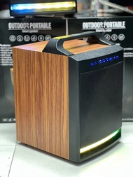 ลำโพงบลูทูธ รุ่น ZQS8170 ดอกลำโพง8นิ้ว ฟรีไมค์ลอยแบบชาร์จ/รีโมท ตัวใหญ่เสียงแน่น รองรับ AUX TF USB ส