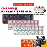 Cherry MX Board 3.1 S RGB MX2A 〈 White, Pink, Black 〉 Wired Mechanical Keyboard/Premote/Chinese/Original Price House