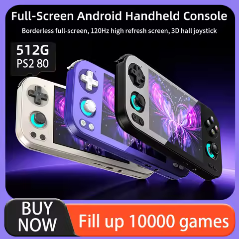 RG476H Android Handheld Game Console 4.7"HD Multi-touch Full Screen Hall Triggers Video Games Playe