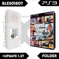 Game GTA V 5 PS3 Folder (BLES01807) + Update 1.27 via Flashdisk
