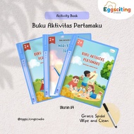 Children's Activity Book / Activity Book for Kids Color/ Shape/ Tracing Wipe and Clean Activity Book