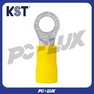 KST Round Fishtail Cover RV5-5 Yellow (100 Pieces)