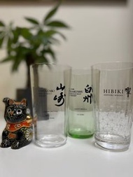 日本版 響 山崎 白州 高杯 Highball Glass