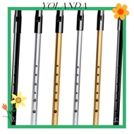 YOLAN Irish Whistle Flute, Easy-to-learn Rich Tone Aluminum Tin Whistle, Traditional 6 Holes C/D Key