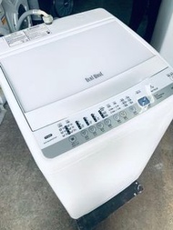 HITACHI「 7kg 日式洗衣機 //  滾筒款 ** 二手電器 傢俬 ((包送貨))