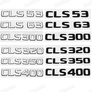 New ABS Emblem Badge Stickers For Mercedes Benz CLS220 CLS250 CLS300 CLS320 CLS350 CLS63 CLS400 CLS5
