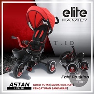 Sepeda Anak Roda Tiga Kanopi Merk Family Astan Bisa Dilipat Praktis