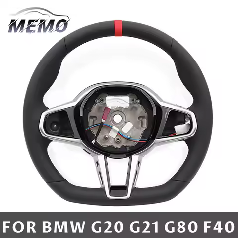 Steering Wheel CS Nappa Leather For BMW G05 G06 G20 G21 G22 G23 G26 G29 G80 G87 F40 M40i M340i 330i 