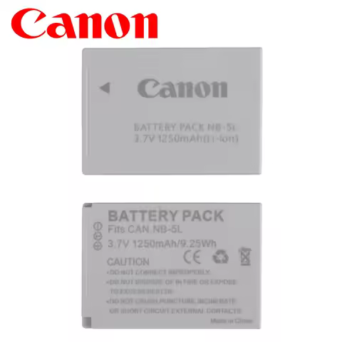 New NB-5L NB5L Battery 1250mAh Camera Battery For Canon S110 SX200 SX210 SX220 SX230 IS HS IXUS 850 