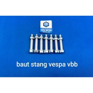 Original vespa vbb kongo vnb handlebar nut bolt