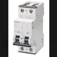 SIEMENS 5SY4232-7 MCB-C20 32A 2P Fuseless Switch Loop Made In Germany With Aluminum Strip