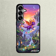Case SAMSUNG A57 A56 A37 A36 A50 A50 A51 A52 A53 A54 A55 Rubber Softcase SPYRO Game