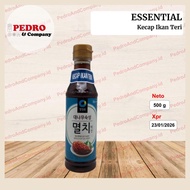 Essential anchovy sauce 500 gr - chung jug one anchovies fish sauce korea