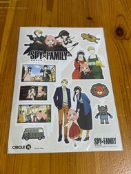Spy x Family 貼紙 間諜家家酒