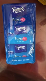 Tempo Pure Mini 濕紙巾