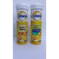 Cebion Vitamin C 1000mg/ Vitamin C 1000mg + Calcium 10's