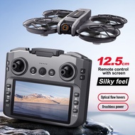 S156 Drone – 12.5cm LCD Screen, Brushless, Optical Flow Hover, Dual Camera, Wind Resistant