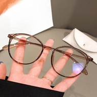 แว่นสายตาสั้นขนาดเล็ก Y2K สำหรับเด็กผู้หญิงแว่นสายตาสั้นกันแดดเบามากชาเย็นมีเม็ดสีใบหน้าเล็กๆแว่นตาเกรด-6.0 -5.5 -5.0 -4.0 -1.0