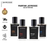 Parfum Grey Jayrosse Parfum Pemikat Wanita Tahan Lama 30ML Parfum Wanita Pemikat Pasangan Parfum Jayrosee Grey Rouge Noah Luke Cool